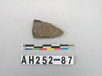 藏品(黑色夾砂印紋陶片)的圖片